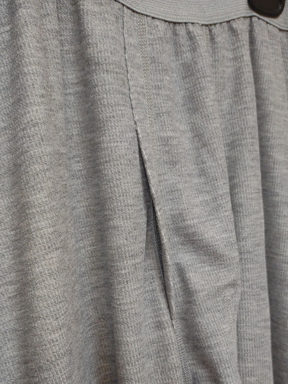 Lands' End Men's Grey Waffle Knit Thermal Lounge Pants Long Underwear - Picture 6 of 8